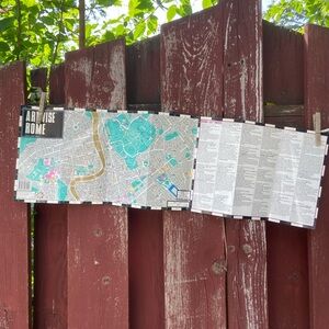 Vintage Artwise Rome 90's Map